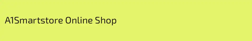 A1Smartstore Online Shop